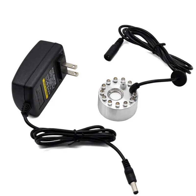 12 LED Atomizer Electric Air H - огляд і ціна Terrarium Fogger Ultrasonic